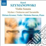 Karol Szymanowski - Sonata Per Violino Op.9, cd