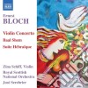 Ernest Bloch - Violin Concerto, Baal Shem, Suite Hebraique cd