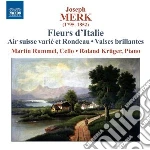 Joseph Merk - Fleurs D'Italie, Air Suisse Varie Et Rondeau Op.32, Valses Brillantes Op.6 cd