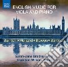 Sarah-Jane Bradley / Christian Wilson - English Music For Viola And Piano cd