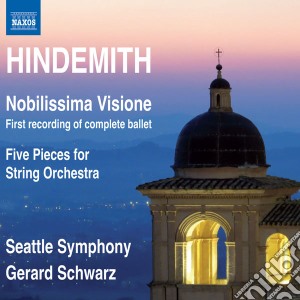 Paul Hindemith - Nobilissima Visione (balletto Completo) cd musicale di Hindemith
