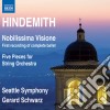 Paul Hindemith - Nobilissima Visione (balletto Completo) cd