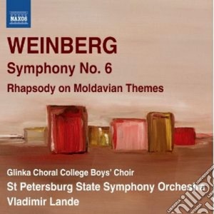 Mieczyslaw Weinberg - Sinfonia N.6, Rhapsody On Moldavian Themes cd musicale di Mieczyslaw Weinberg