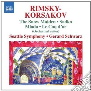 Nikolai Rimsky-Korsakov - The Snow Maiden, Sadko, Mlada, Le Coq D'Or cd musicale di Rimsky korsakov niko