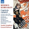 Nikolai Rimsky-Korsakov - Capriccio Espagnol, Overtures, Dubinushka cd musicale di Rimsky korsakov niko