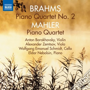 Johannes Brahms - Quartetto Per Pianoforte E Archi N.2 Op.26 cd musicale di Johannes Brahms