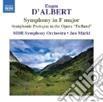 Eugen D'Albert - Sinfonia In Fa Maggiore Op.4, Prologo Dell'opera 'tiefland' Op.34 cd