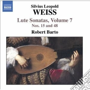 Sylvius Leopold Weiss - Sonate Per Liuto (integrale) Vol.7: Sonate N.15 E N.48 cd musicale di Weiss silvius leopol