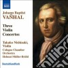 Johann Baptist Vanhal - Concerto Per Violino W Iib: G3, G1, Bb1 cd