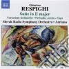 Ottorino Respighi - Suite E Major, Variazioni Sinfoniche, Preludio, Corale E Fuga, Burlesca cd musicale di Ottorino Respighi