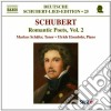 Franz Schubert - Lieder - Romantic Poets, Vol. 2 cd