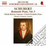 Franz Schubert - Leder: Romantic Poets, Vol.3 cd