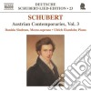 Franz Schubert - Lied Edition 23 - Austrian Contemporaries, Vol.3 cd