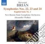Havergal Brian - Symphony No.22 'sinfonia Brevis', Symphony No.23, Symphony No.24 In Re Maggiore cd