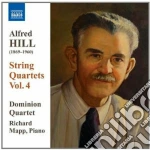 Alfred Hill - Quartetti Per Archi, Vol.4: Nn.10, 11 cd