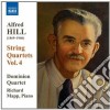 Alfred Hill - Quartetti Per Archi, Vol.4: Nn.10, 11 cd