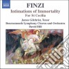 Gerald Finzi - Intimations Of Immortality Op. 29, For St Cecilia Op.30 cd