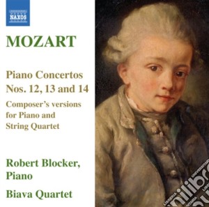 Wolfgang Amadeus Mozart - Piano Concertos N.12, N.13, N.14 (arr. Per Quartetto Con Pianoforte) cd musicale di Wolfgang Amadeus Mozart