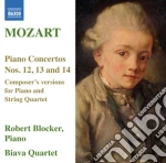 Wolfgang Amadeus Mozart - Piano Concertos N.12, N.13, N.14 (arr. Per Quartetto Con Pianoforte) cd