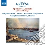 Maurice Greene - Spenser's Amoretti
