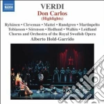 Giuseppe Verdi - Don Carlo (Highlights) cd