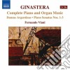 Alberto Ginastera - Musica Per Pianoforte E Per Organo (integrale) (2 Cd) cd