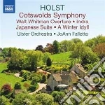 Gustav Holst - Cotswolds Symphony, Walt Whitman Overture, Indra, Japanese Suite, A Winter Idyll cd