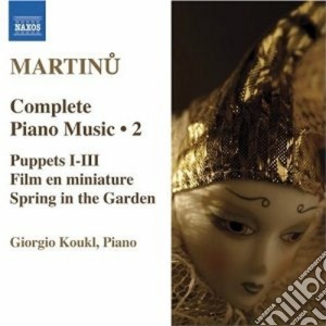 Bohuslav Martinu - Opere Per Pianoforte (integrale), Vol.2 cd musicale di Bohuslav Martinu
