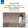 Bohuslav Martinu - Opere Per Pianoforte (integrale), Vol.3 cd