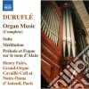 Maurice Durufle' - Musica Per Organo (integrale) cd