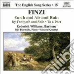 Gerald Finzi - Earth And Air And Rain Op.15, To A Poet Op.13a, By Footpath And Stile Op.2 cd