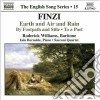 Gerald Finzi - Earth And Air And Rain Op.15, To A Poet Op.13a, By Footpath And Stile Op.2 cd