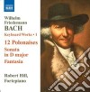 Wilhelm Friedemann Bach - Opere Per Tastiera (integrale), Vol.1 cd