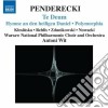 Krzysztof Penderecki - Te Deum, Hymne An Den Heiligen Daniel, Polymorphia cd