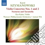 Karol Szymanowski - Concerto Per Violino N.1, N. 2, Notturno E Tarantella cd