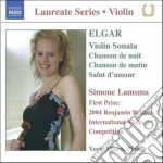 Edward Elgar - Opere Per Violino E Pianoforte cd