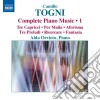 Camillo Togni - Opere Per Pianoforte (integrale), Vol.1 cd