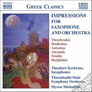 Theodorakis Mikis - Impressions For Saxophone And Orchestra cd musicale di Mikis Theodorakis