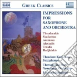Theodorakis Mikis - Impressions For Saxophone And Orchestra cd