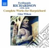 Ferdinando Richardson - Opere Per Clavicembalo (Integrale) cd