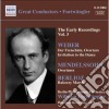 Wilhelm Furtwangler: The Early Recordings Vol.3 - Weber, Mendelssohn, Berlioz cd