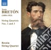 Tomas Breton - String Quartets Nos. 1 & 3 cd