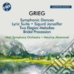 Edvard Grieg - Symphonic Dances cd