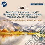 Edward Grieg - Peer Gynt Suites Nos. 1 & 2, Holberg Suite, Norwegian Dances, Wedding Day At Troldhaugen cd