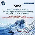 Edvard Grieg - Piano Concert In A Minor cd