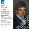 Pierre Rode - Rode/Violin Concertos Nos 2 & 8 cd