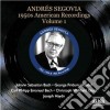 Andres Segovia - American Recordings, Vol.1: Anni '50 cd