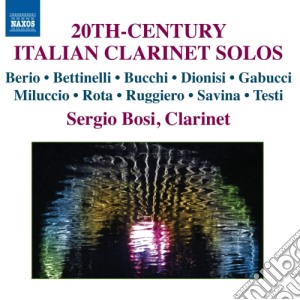 Opere Per Clarinetto Solo Di Compositori Italiani Del Xx Secolo cd musicale