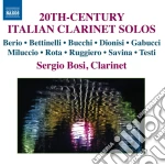 Opere Per Clarinetto Solo Di Compositori Italiani Del Xx Secolo cd