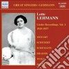 Lehmann Lotte - Lieder Recordings, Vol. 1 (1935-1937) cd